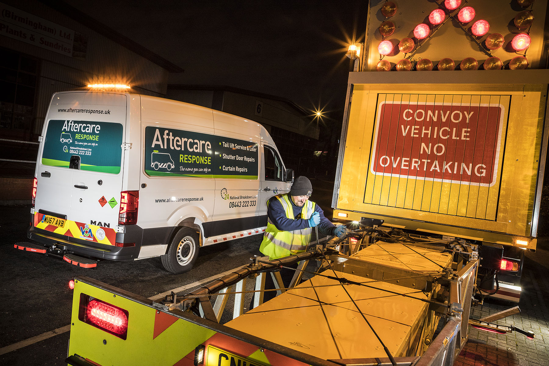 Aftercare Response takes its reassuring ‘quality approved’ PAS 43 message on the road